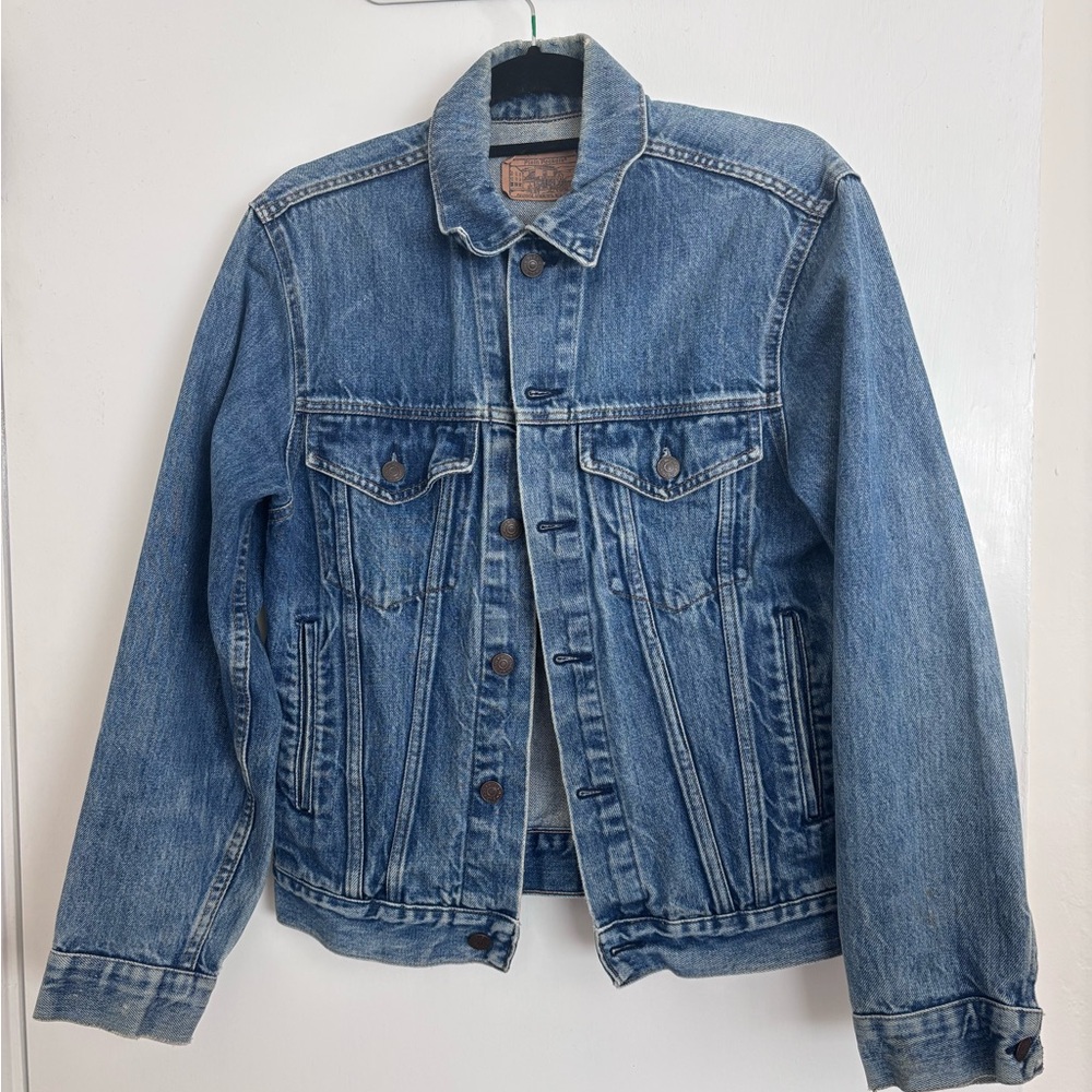 Plain Pockets Denim Jacket